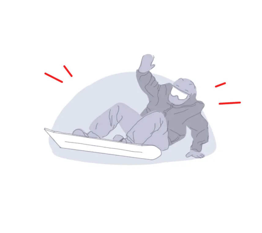 Snowboard stance difficulties