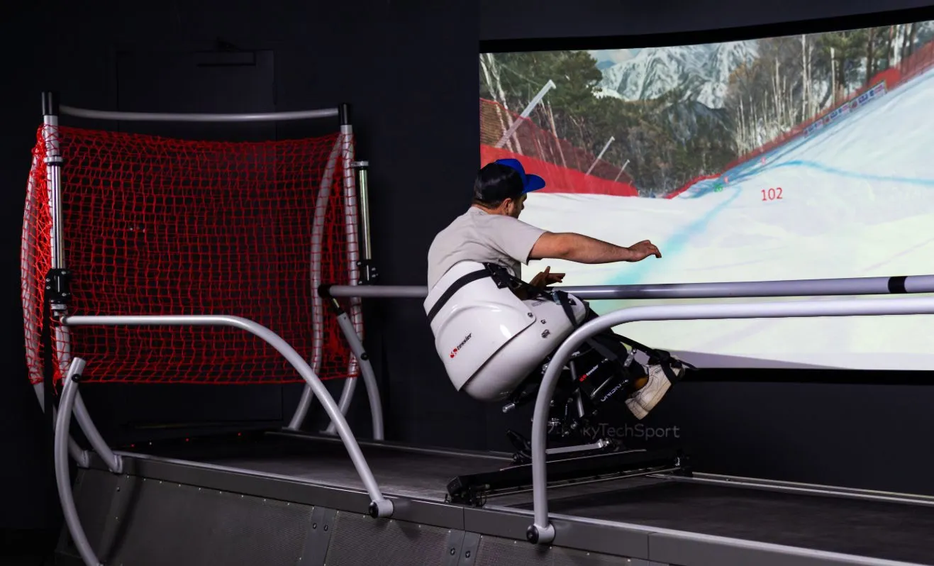 Adaptive ski platform on the SkyTechSport simulator